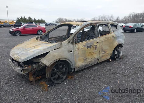 2014 Ford Escape Titanium из США, поврежденный, VIN 1FMCU9J90EUE29220